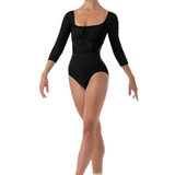 BLOCH L4106B WOMEN ZOEY 3/4 SLEEVE LEOTARD