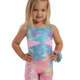 CAPEZIO 12303C GIRLS UNICORN DISCO STARDUST BIKETARD