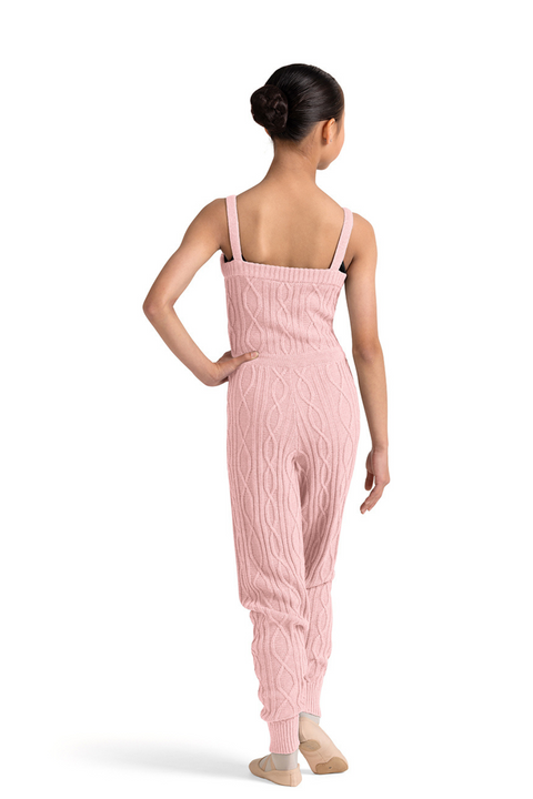 BLOCH CU12001 GIRLS KNIT PANT UNITARD