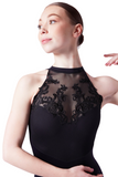 BALLET ROSA WOMEN BOUVIER NECK WITH FRT MOTIF OPEN BACK LEOTARD