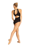 DANSHUZ 24106A WOMEN DONATELLA HALTER SHIRRING LEOTARD