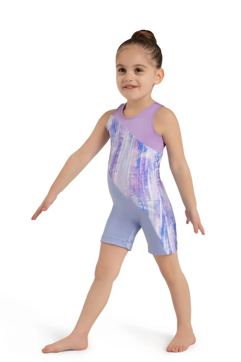 CAPEZIO 12111C GIRLS MERMAID MAGIC SEASHELL BIKETARD