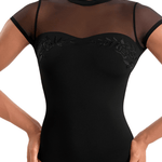 MIRELLA M20011LM LADIES CAP SLEEVE LEOTARD - The Dance Shoppe