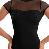 MIRELLA M20011LM LADIES CAP SLEEVE LEOTARD - The Dance Shoppe