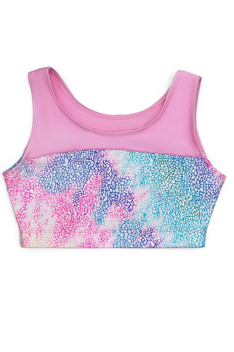 CAPEZIO 12308C UNICORN DISCO STARLIGHT TOP