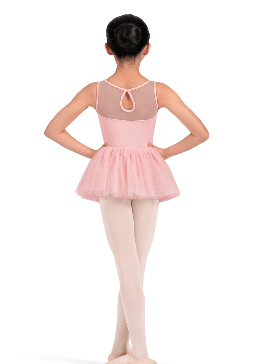 MIRELLA M50011C GIRLS EMB TANK TUTU LEOTARD - The Dance Shoppe