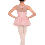 MIRELLA M50011C GIRLS EMB TANK TUTU LEOTARD - The Dance Shoppe