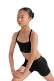 BLOCH CZ30006 GIRLS LOGO CAMI CROP TOP