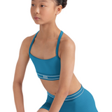 BLOCH CZ30006 GIRLS LOGO CAMI CROP TOP