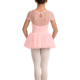 MIRELLA M20003C GIRLS CAP SLEEVE TUTU DRESS