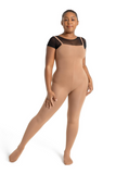 CAPEZIO 1811WULTRASOFT CONVERTIBLE BODY TIGHT WITH CLEAR STRAPS