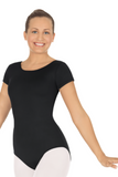 EUROTARD 44475 WOMEN CLASSIC MICROFIBER SHORT SLEEVE LEOTARD