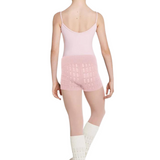 BLOCH CR5514 GIRLS NORA KNITTED WARM-UP SHORTS