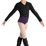 BLOCH CZ0999 GIRLS ELLA CROSSOVER CARDIGAN