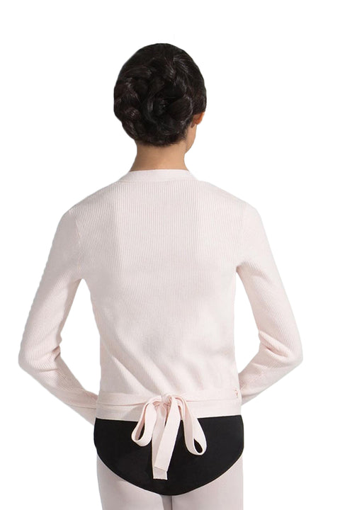 CAPEZIO 11381W LADIES IMPROVED FIT RIBBED KNIT WRAP SWEATER * NEW COLOR