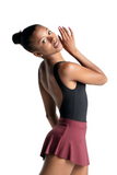 CAPEZIO 11459W WOMENS CURVED PULL-ON SKIRT