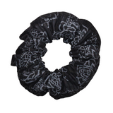 WEAR MOI DIV111 PRINTED FLORAL MOTIFS DANCE HAIR SCRUNCHIES