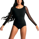 CAPEZIO MC832W LADIES MERYL STRAPPY BACK LONG SLEEVE LEOTARD