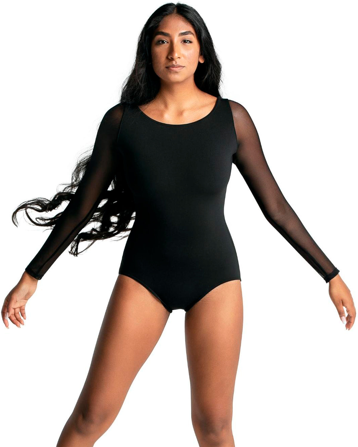 CAPEZIO MC832W LADIES MERYL STRAPPY BACK LONG SLEEVE LEOTARD