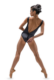 BALLET ROSA LUCILLE WOMEN EMBELLISHED V-FRONT LOW BACK LEOTARD