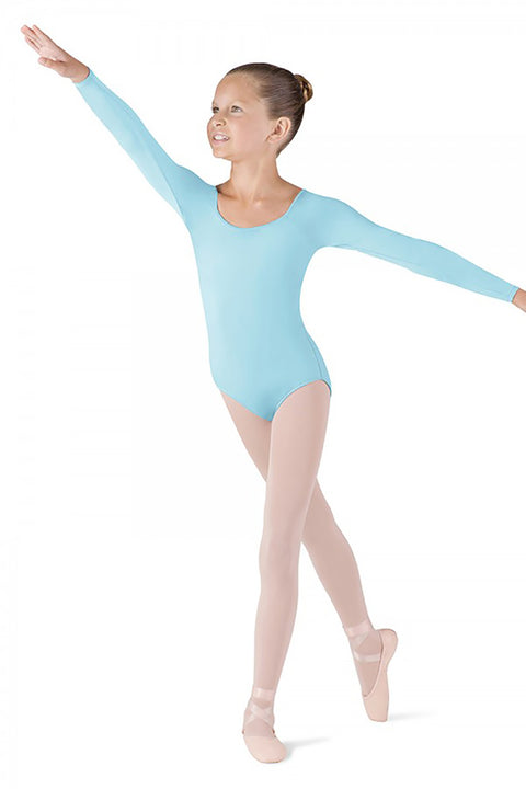 BLOCH CL5609 GIRLS MEGLIO LONG SLEEVE LEOTARD