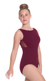 EUROTARD 41593 WOMEN SILHOUETTE MESH TANK LEOTARD