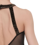 WEAR MOI ELANOR WOMEN MICROFIBER HIGH COLLAR TANK LEOTARD
