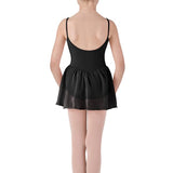 BLOCH CL3977 GIRLS SKIRTED CAMISOLE LEOTARD
