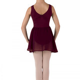 BLOCH CR5110 GIRLS BARRE MOCK WRAP BALLET SKIRT