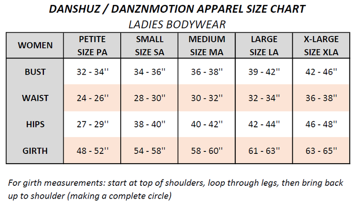 DANSHUZ 2409A WOMEN AMELIA VERTICAL SEVEN STRAP BACK LEOTARD