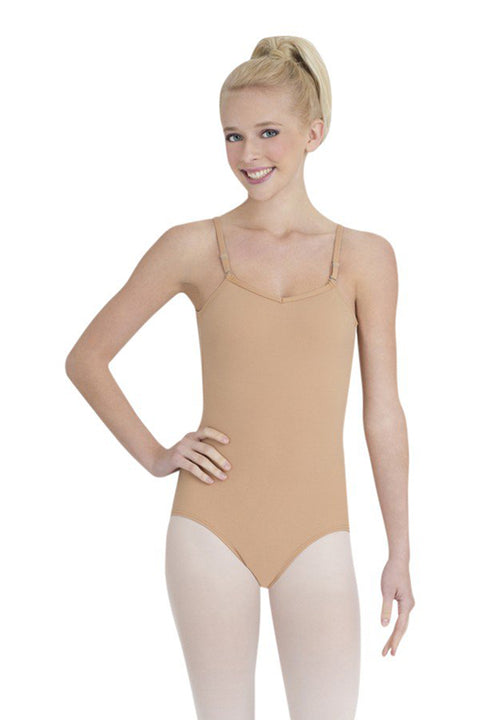 CAPEZIO TB1420 CAMISOLE WITH ADJUSTABLE STRAPS LEOTARD