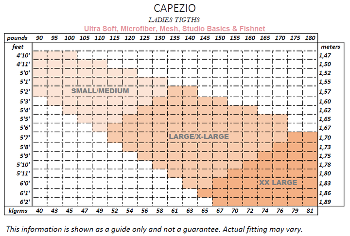 CAPEZIO 1870 HIP RIDER CAPRI TIGHT
