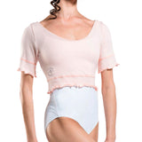 WEAR MOI NAYA WOMEN COMFORTABLE CUT SHORT SLEEVE CROP TOP