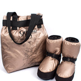 NIKOLAY GISELLE MODERN METALLIC DANCE TOTE BAG