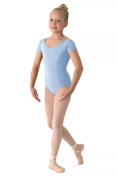 MIRELLA M515C GIRLS CAP SLEEVE LEOTARD