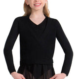 CAPEZIO CK10949C GIRLS QUINTESSENTIAL WRAP SWEATER