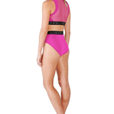 BLOCH FR5011 WOMEN TEIGAN HIGH WAISTED EXPOSED ELASTIC BRIEF