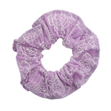 WEAR MOI DIV111 PRINTED FLORAL MOTIFS DANCE HAIR SCRUNCHIES