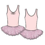 BLOCH CL1012 GIRLS TANK TUTU DRESS