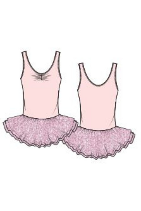 BLOCH CL1012 GIRLS TANK TUTU DRESS