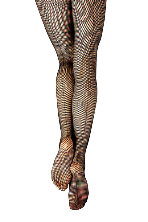 CAPEZIO 3408CGIRLS STUDIO BASICS FISHNET SEAMLESS TIGHT WITH SEAMS