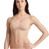 CAPEZIO 3683 SEAMLESS CLEAR BACK BRA
