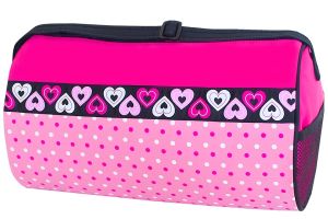 Sassi Designs DTZ-02 Blank Heart Ribbon Duffle