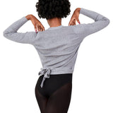 CAPEZIO 11381W LADIES IMPROVED FIT RIBBED KNIT WRAP SWEATER * NEW COLOR