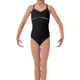 MIRELLA M1240C GIRLS DITSY FLORAL CAMISOLE LEOTARD