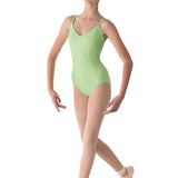 MIRELLA M207LD GIRLS PRINCESS SEAM CAMISOLE LEOTARD
