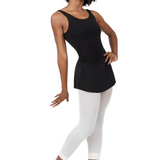 CAPEZIO 11459W WOMENS CURVED PULL-ON SKIRT