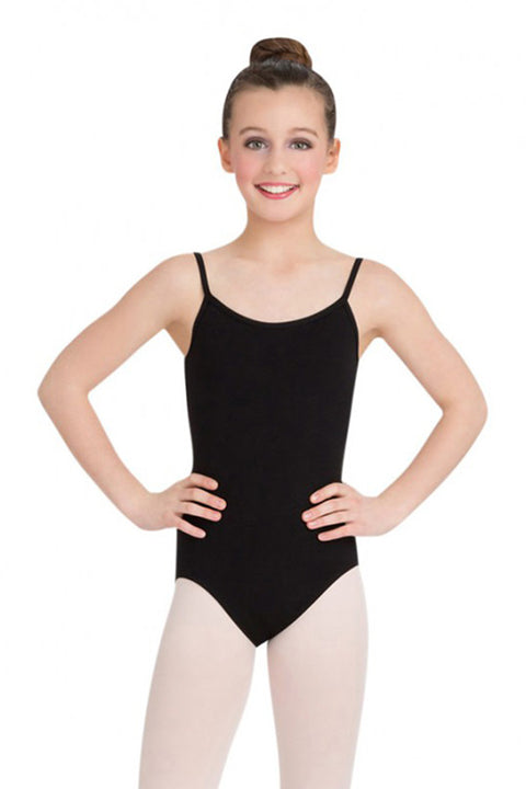 CAPEZIO CC100C GIRLS CAMISOLE LEOTARD WITH ADJUSTABLE STRAPS