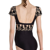 WEAR MOI EMMA WOMEN CAP SLEEVE LEOTARD