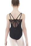 WEAR MOI CAPRICE GIRLS MESH BACK CAMISOLE LEOTARD